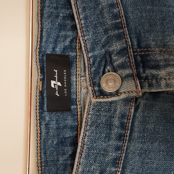 7 For All Mankind The High Waist Ankle Skinny Jeans - Picture 7 of 12